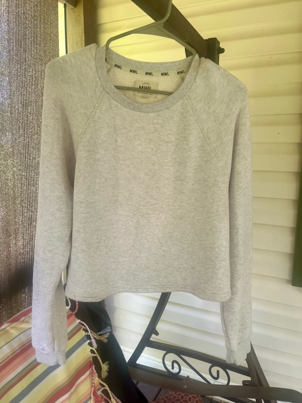 Madewell Heather Gray Sweatshirt